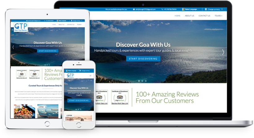 Vacation Labs – Travel Website and Booking Engine